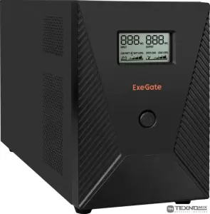 Источник бесперебойного питания ExeGate SpecialPro Smart LLB-3000.LCD.AVR.C13.RJ.USB фото