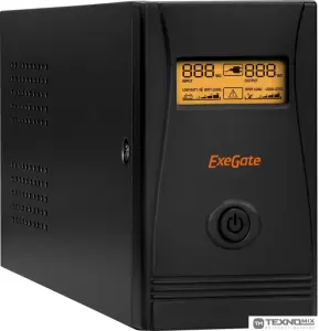 Источник бесперебойного питания ExeGate SpecialPro Smart LLB-600.LCD.AVR.C13.RJ.USB фото