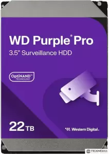 Жесткий диск WD Purple Pro 22TB WD221PURP фото