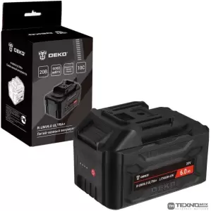 Аккумулятор Deko R-UNV6.0 Ultra+ 083-1019 (20В/6 Ач) фото