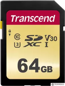 Карта памяти Transcend SDXC 500S 64GB фото