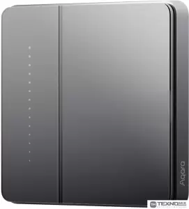 Выключатель Aqara Z1 Pro 1 клавиша (графитовый) фото
