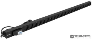 Блок розеток ExeGate ServerPro PDU-V201 Al-20S-EU3-1P фото