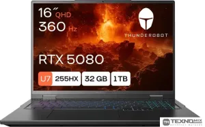Игровой ноутбук Thunderobot Zero 16 Ultra JT009Z00HRU Игровой ноутбук Thunderobot Zero 16 Ultra JT009Z00HRU фото