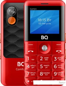 Кнопочный телефон BQ-Mobile BQ-2006 Comfort (красный) фото