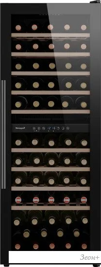 Винный шкаф Weissgauff WWC-77 DB DualZone фото