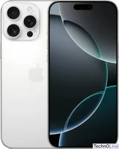 Телефон Apple iPhone 16 Pro Max Dual eSim 1TB (белый титан) фото