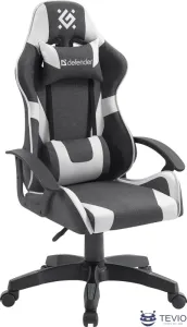 Игровое (геймерское) кресло Defender Ibis 64043 (серый/белый) фото