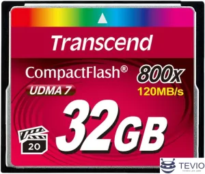 Карта памяти Transcend 800x CompactFlash Premium 32GB (TS32GCF800) фото