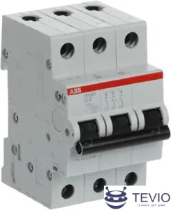Выключатель автоматический ABB SH203-C50 3P 50А 2CDS213001R0504 фото