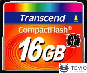 Карта памяти Transcend 133x CompactFlash 16 Гб (TS16GCF133) фото