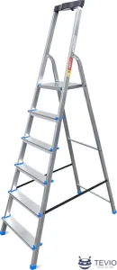 Лестница-стремянка LadderBel STR-AL-6T c органайзером фото