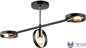 Припотолочная люстра Ambrella light Traditional TR8229/3 BK/SB фото