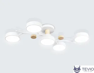 Припотолочная люстра Ambrella FL4834/5 WH фото