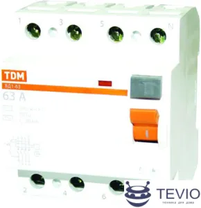 Устройство защитного отключения TDM Electric ВД1-63 4Р 25А 30мА SQ0203-0032 фото