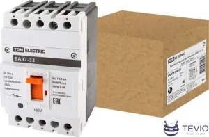 Выключатель автоматический TDM Electric ВА87-33 3Р 160А 18кА SQ0751-0011 фото