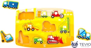 Мозаика/пазл Hape Строительная техника E1407 фото