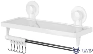 Swed House Полка Bathroom Shelf With Hooks R5180 фото