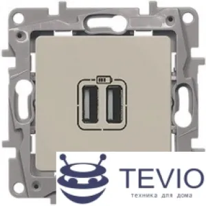 Розетка USB Legrand Etika 6 723 94 фото