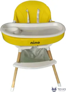 Высокий стульчик Nino Lark (желтый) фото