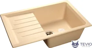 Кухонная мойка GranFest GF-P760L (бежевый) фото