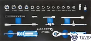 Универсальный набор инструментов Hoegert Technik HT7G126 (34 предмета) фото