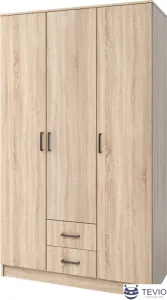 Шкаф распашной Mio Tesoro Хюгге 3D2S (дуб сонома) фото