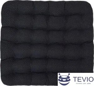 Подушка для сидения Smart Textile Уют-Премиум 40x40 ST167 (лузга гречихи, черный) фото