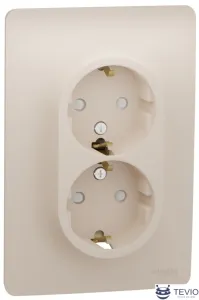 Розетка Schneider Electric NU206744 (Бежевый) фото