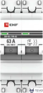 Выключатель нагрузки EKF PRoxima ВН-63 2р 40А sl63-2-40-pro фото