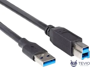 Кабель Telecom TUS710-1.8M USB 3 Type-A - USB 3 Type-B (1.8 м, черный) фото