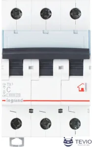 Выключатель автоматический Legrand TX3 3P C 25A 10kA 3M 403946 фото