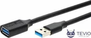 Удлинитель Telecom TUS708-3M USB 3 Type-AM - USB 3 Type-AF (3 м, черный) фото