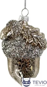 Елочная игрушка Shishi Желудь 65698 (11см) фото
