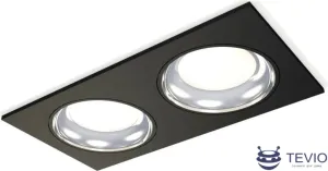 Точечный светильник Ambrella light XC7636061 SBK/PSL фото