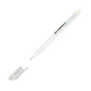 Ручка гелевая "Sketchmarker", 0.6 мм, белый фото