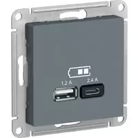 Розетка USB Systeme Electric AtlasDesign ATN000739 фото