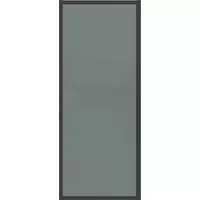 Душевая стенка Grossman Cosmo 80x195 200.K33.02.80.21.10 (черный матовый/стекло тонированное) фото