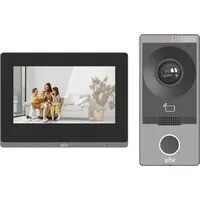 Комплект видеодомофона Uniview KIT/201S/372S фото