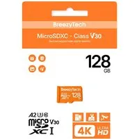 Карта памяти BreezyTech Ultra microSDXC Class 10/A2/V30 128GB (без адаптера) фото