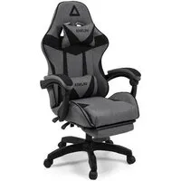 Игровое (геймерское) кресло King Style Anklav (светло-серый/черный) Игровое (геймерское) кресло King Style Anklav (светло-серый/черный) фото