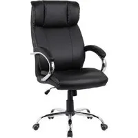 Офисное кресло King Style SHL-26 Avero PU Chrome (черный) Офисное кресло King Style SHL-26 Avero PU Chrome (черный) фото