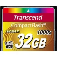 Карта памяти Transcend 1000x CompactFlash Ultimate 32GB (TS32GCF1000) фото