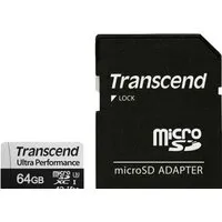 Карта памяти Transcend microSDXC 340S 64GB (с адаптером) фото