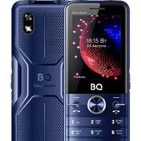 Кнопочный телефон BQ BQ-2842 Disco Boom (синий) фото