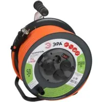 Удлинитель на катушке ЭРА RMx-4es-3x2.5-50m-IP44 Б0052922 фото