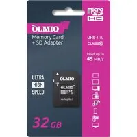 Карта памяти Olmio microSDHC 32GB UHS-I U1 фото