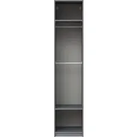 Шкаф-пенал Mio Tesoro Макс 50x58x233 2.06.07.210.4 (серый) фото