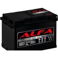 Автомобильный аккумулятор ALFA Hybrid 75 R (75 А·ч) фото
