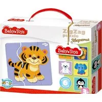 Мозаика/пазл Baby Toys Зверята 02501 фото